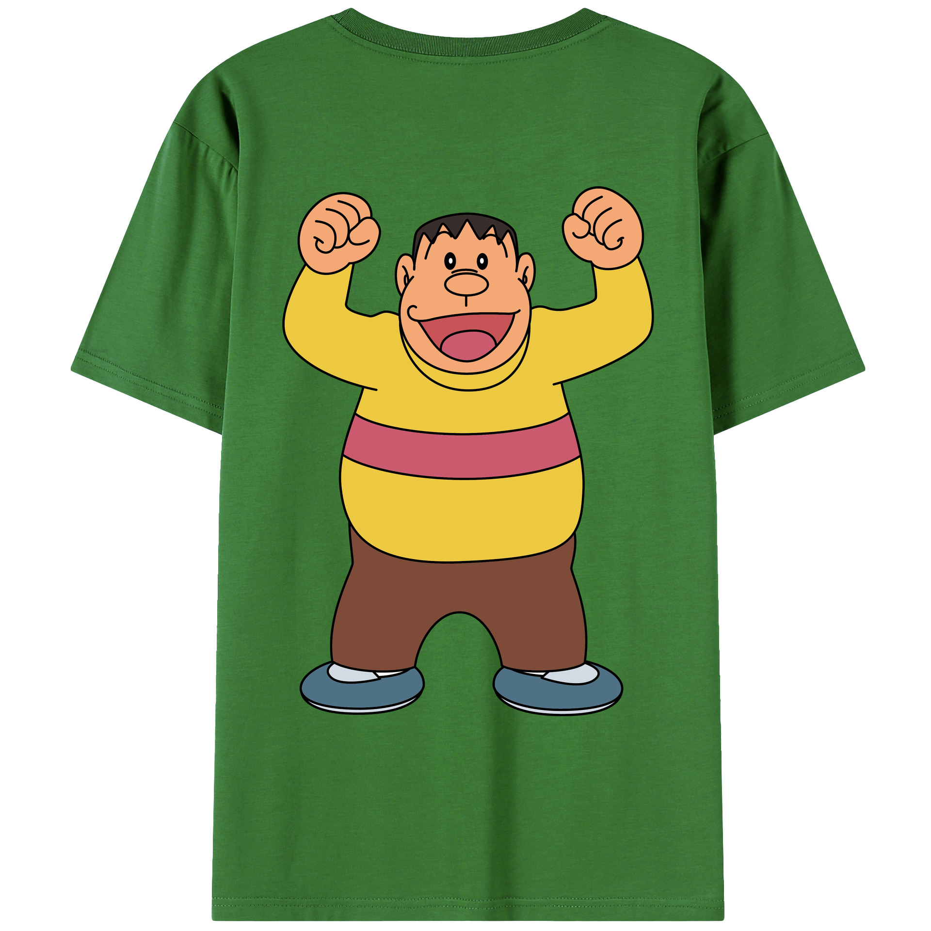 （画像用） ドラえもん 剛田武 Doraemon Gouta Takeshi レディース半袖Tシャツ(バックプリント)
